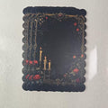 R004  5枚（約15.5×10mm）紙台紙＋包装袋セット
