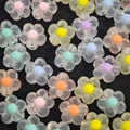 H013  25個 / 12.5mmお花型ビーズ