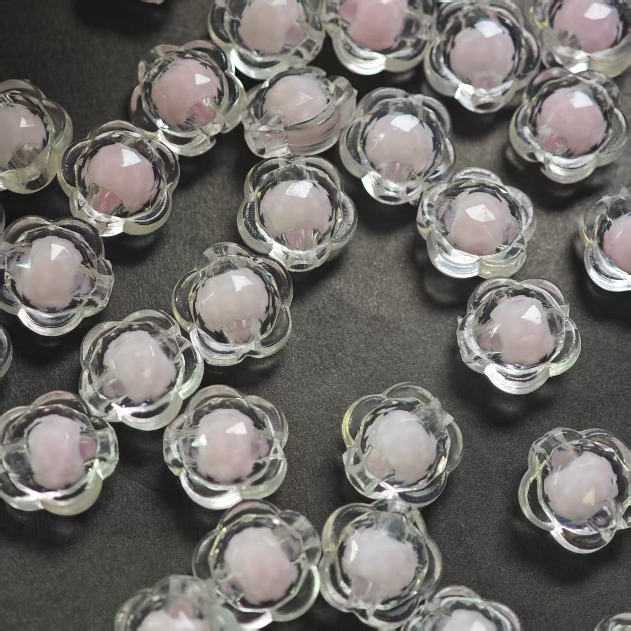 z015 50個12.2mm /アクリルビーズ