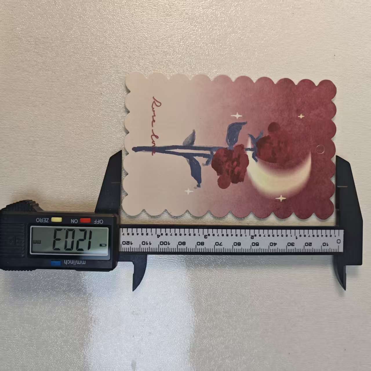 R014  5枚/紙台紙＋包装袋セット