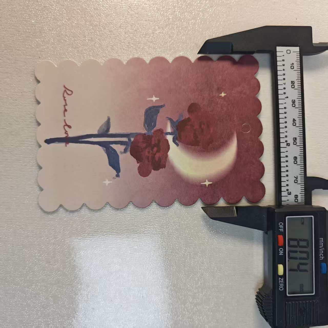 R014  5枚/紙台紙＋包装袋セット