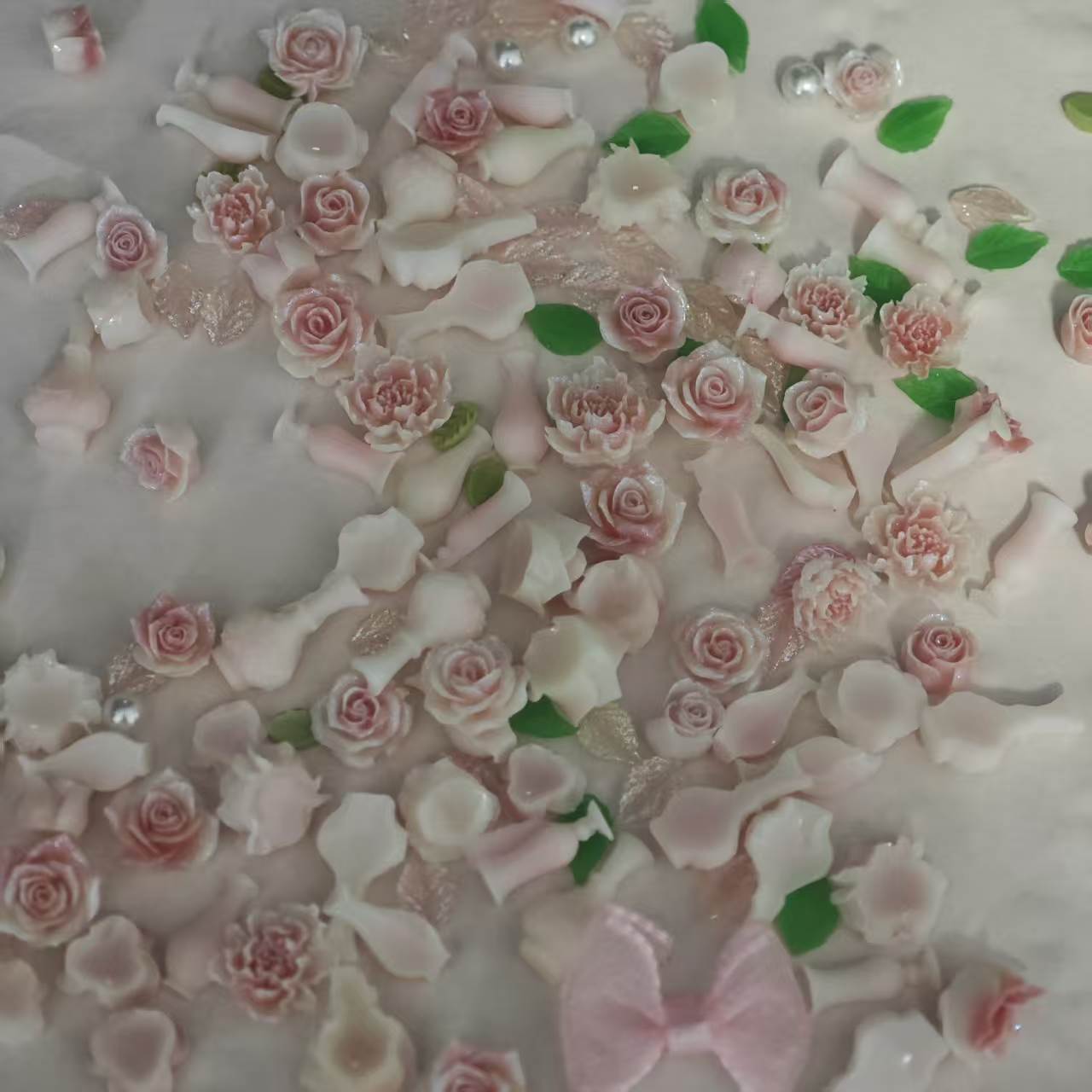 Z052  【10ml】 花形アクセサリー 穴なし
